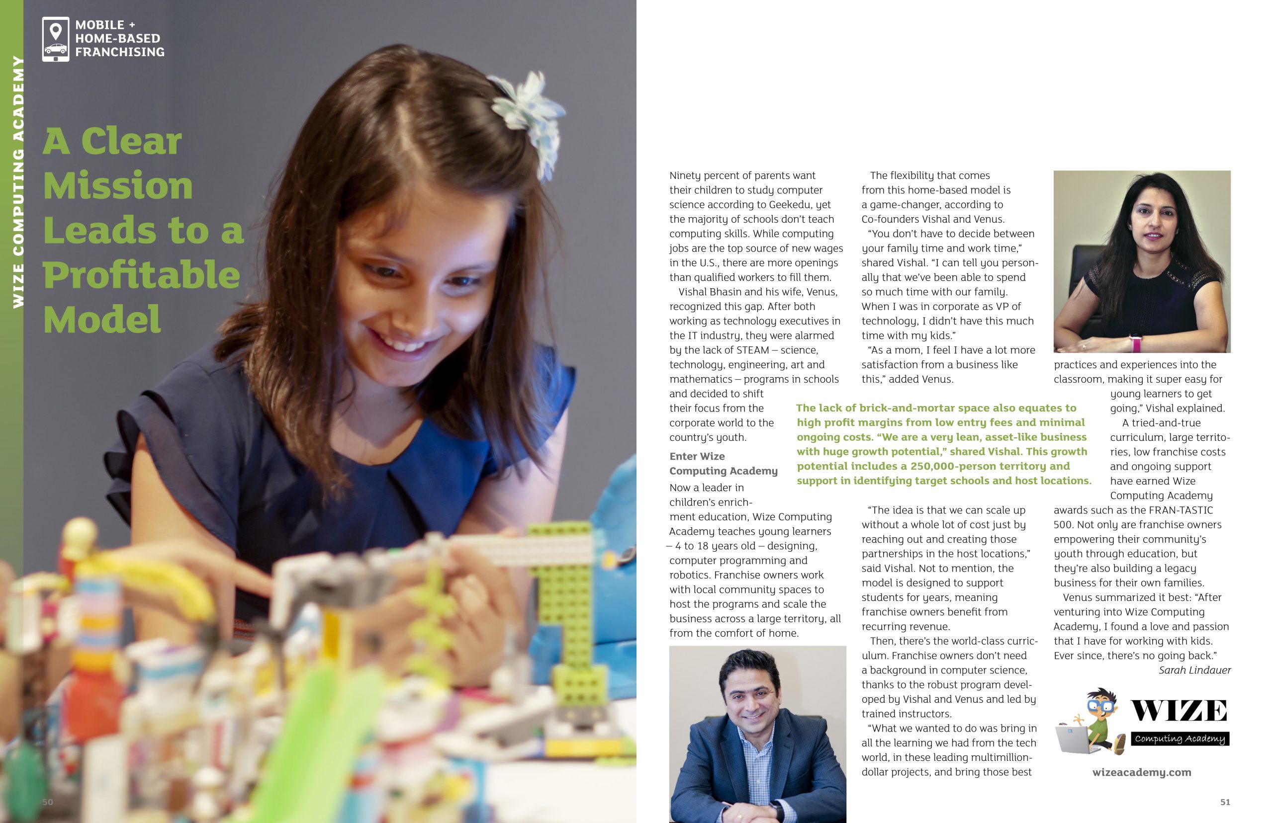 Wize Computing Academy: A Clear Mission Leads to a Profitable Model